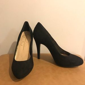 Classic Black Heels sz 7